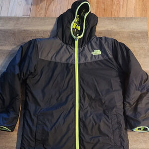 The North Face Fleece Lined Reversible Coat. Size 14-16.